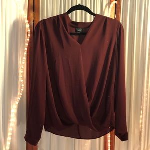 Maroon Blouse